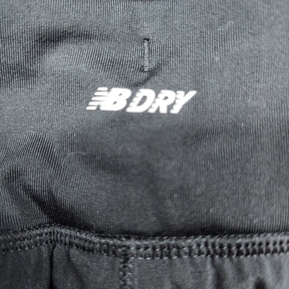 Womens Black New Balance NB Dry Running Shorts Lined Athletic Size L - Picture 13 of 14